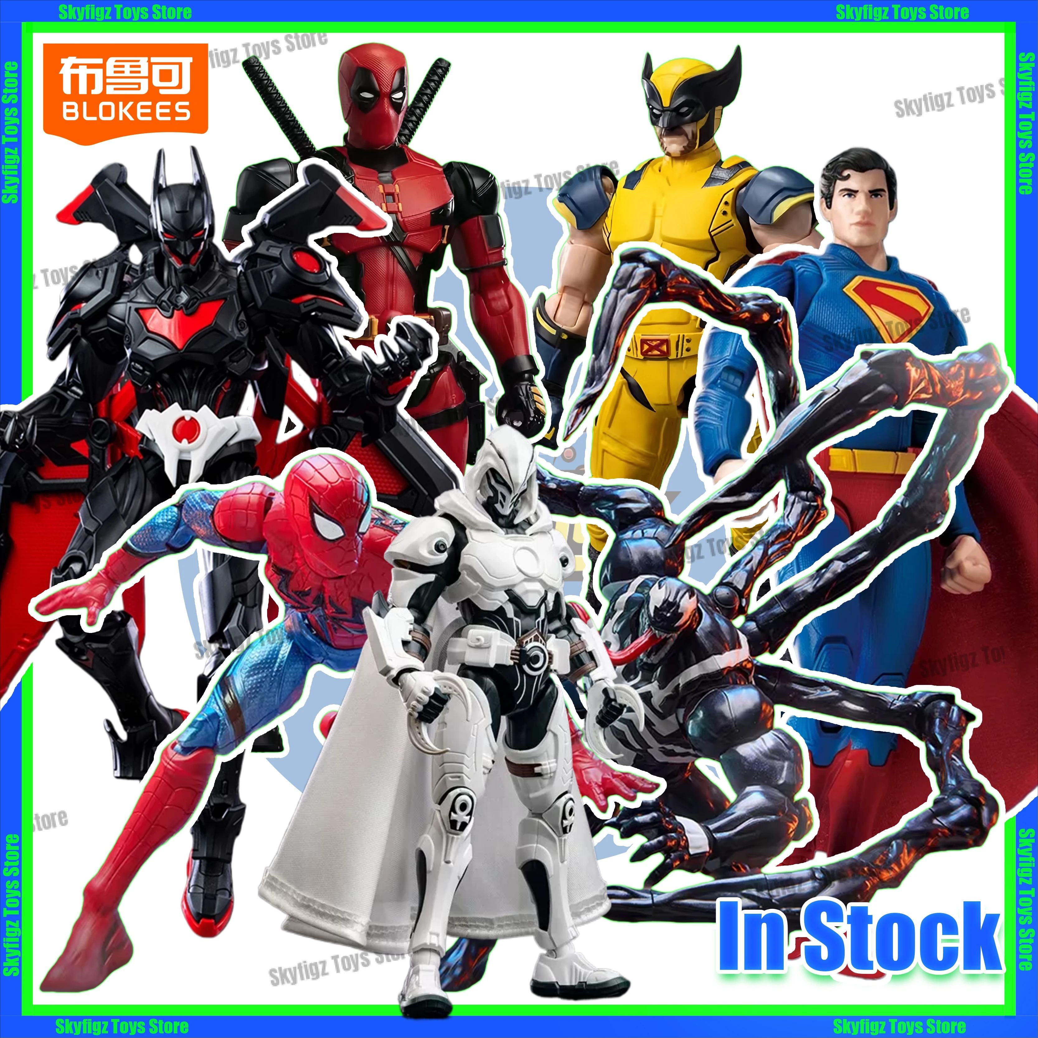 Model Kit Vegeta - In Stock Blokees Marvel Deadpool Wolverine