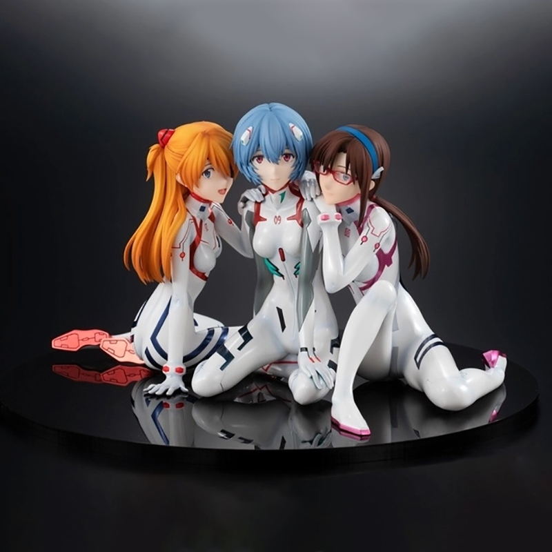 Model Kit Evangelion Bandai - Anime EVA Ayanami Rei Action Figures