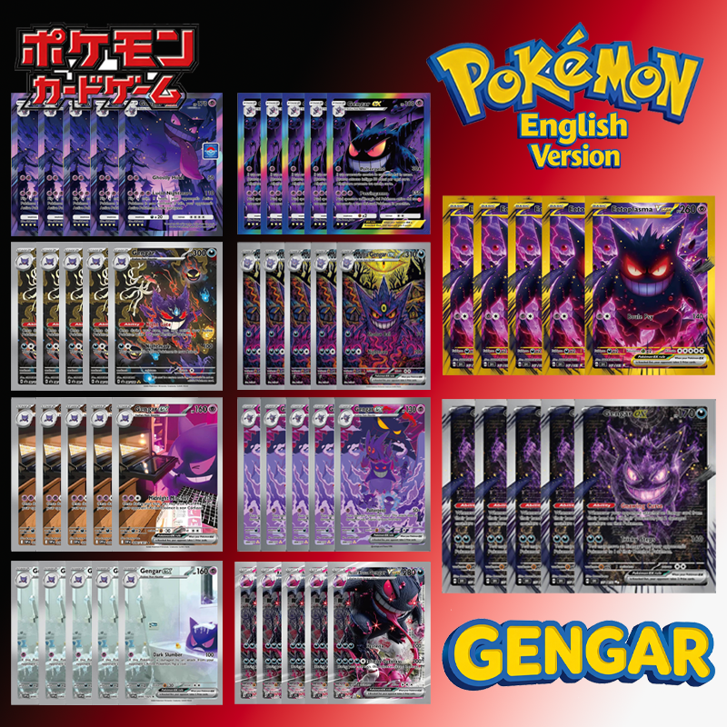 Model Kit Anime - Diy Pokemon Selfmade Series Gengar Sets
