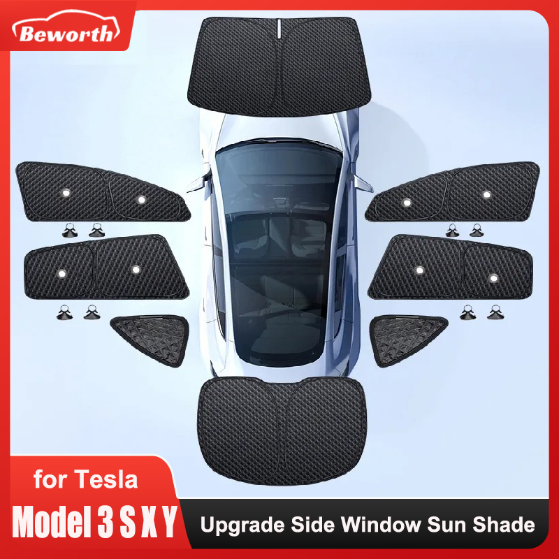 Model Kit X Wing - Upgrade Privacy Sunshade for Tesla Model