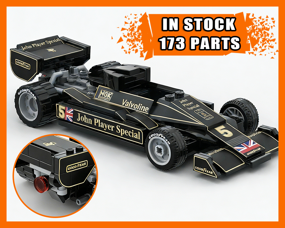 Model Kit F1 - NEW Classic MOC Supercar Building Blocks