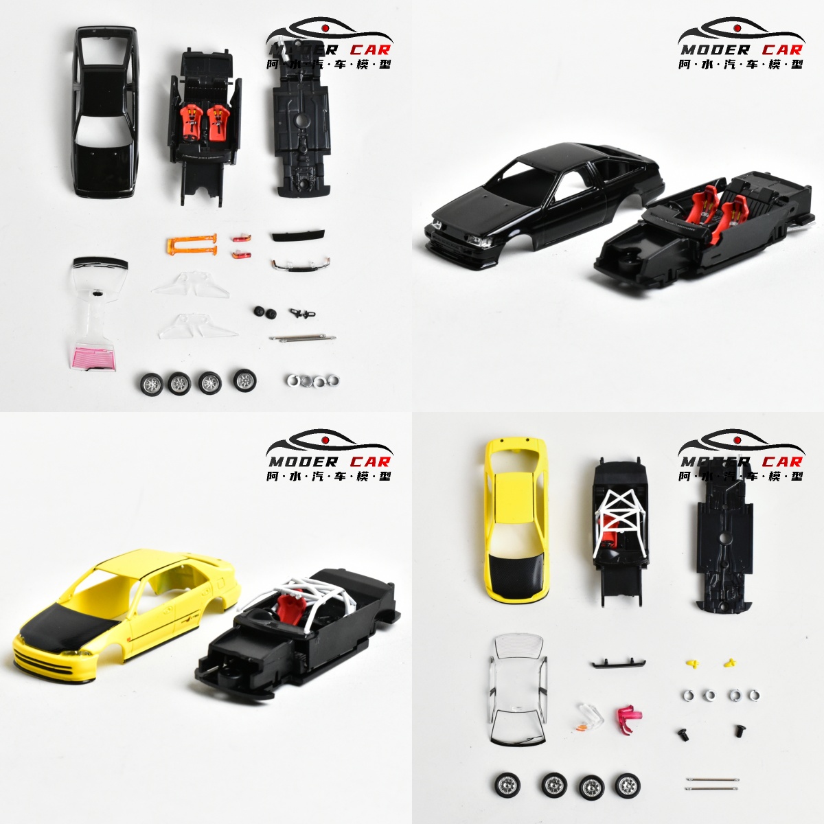 Model Kit Ae86 - build drive 1:64 EG9 AE86 Diecast