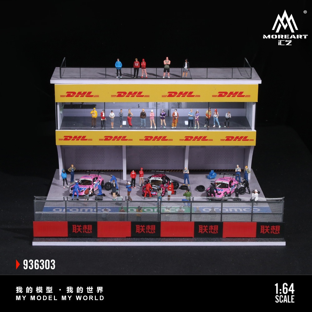Model Kit F1 - MoreArt&TimeMicro 1:64 Carrera Cup Asian Event