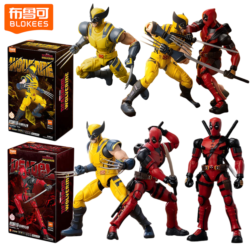 Model Kit Wolverine - Original Blokees Marvel Action Figures Champion