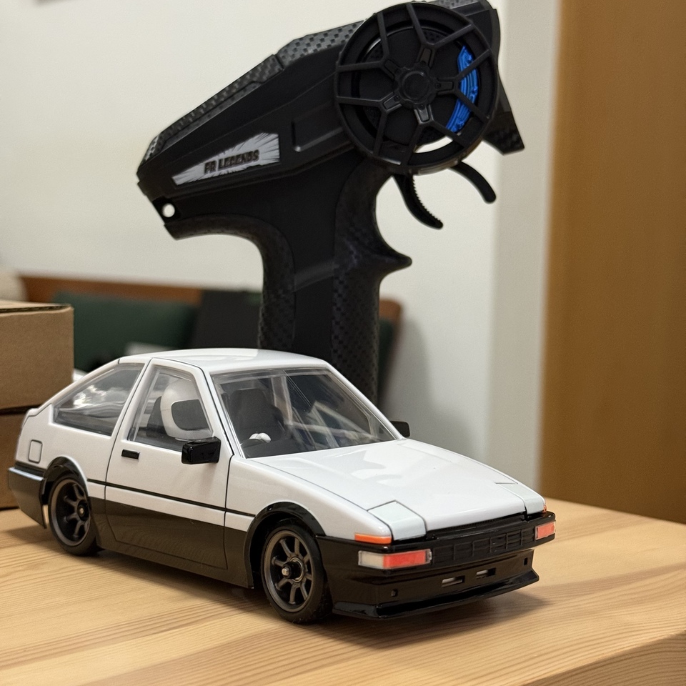 Model Kit Ae86 - BMHOBBY BMRX-FLD-AE86 RC Car 1/28 Scale