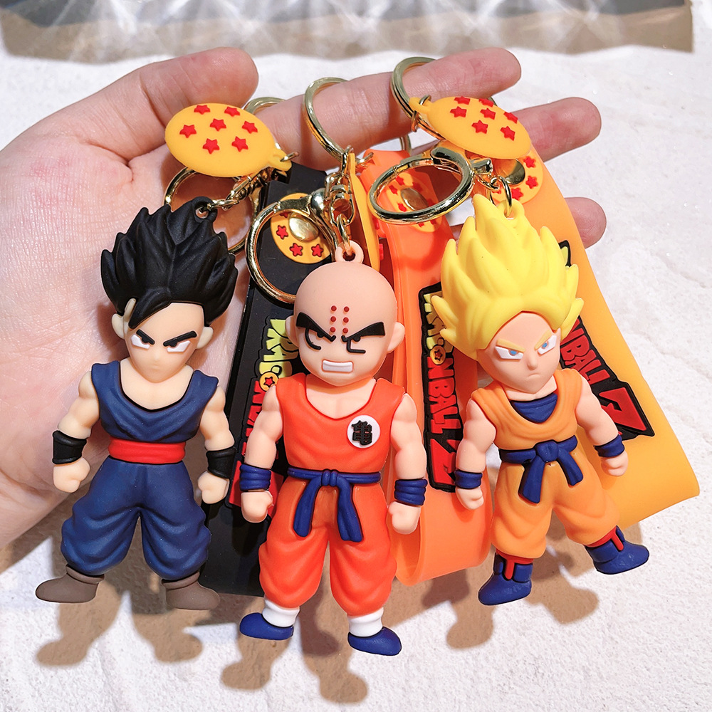 Model Kit Vegeta - Anime Dragon Ball Style Keychain, Goku