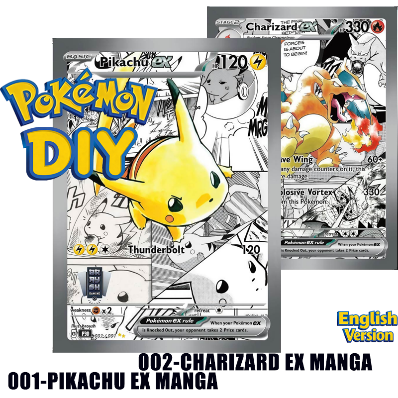 Model Kit Anime - Diy Pokemon Series 001/001 Pikachu Ex