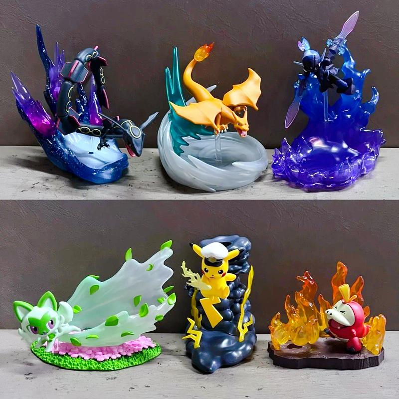 Model Kit Rayquaza - Re-Ment Pokemon Figure Toys Battle On