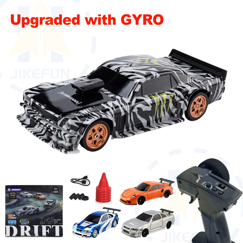 Upgraded Gyro 1/43 RC Drifting - Model Kit Ae86 のレビューと価格