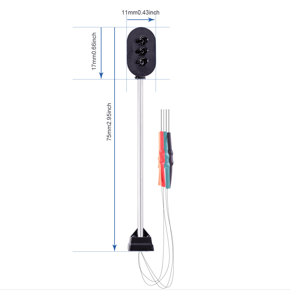Railway Train Traffic Light Mo - Model Kit Locomotive のレビューと価格