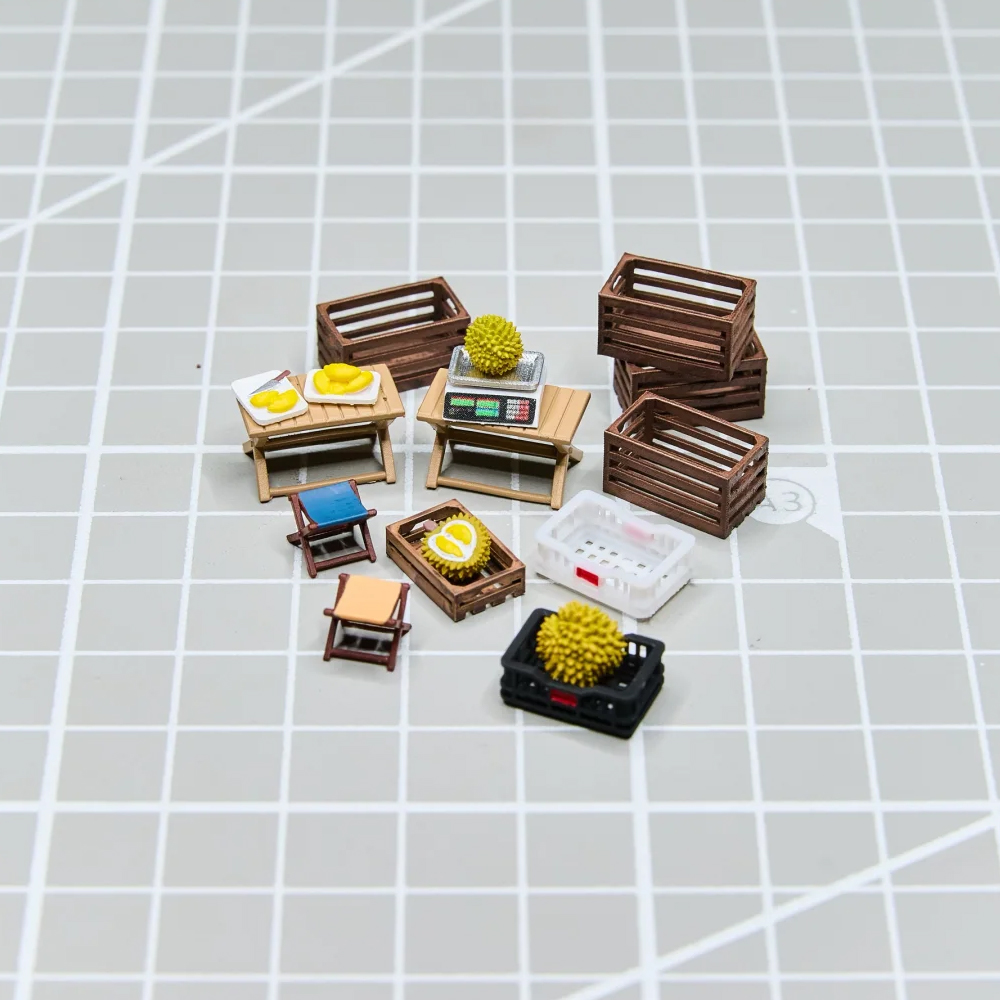 Kicarmod 1/64 Fruit Stand Mode - Model Kit Cars のレビューと価格