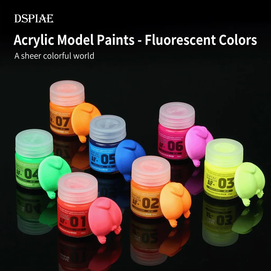 DSPIAE AF Serie Fluorescent Ac - Model Kit Paint Set のレビューと価格