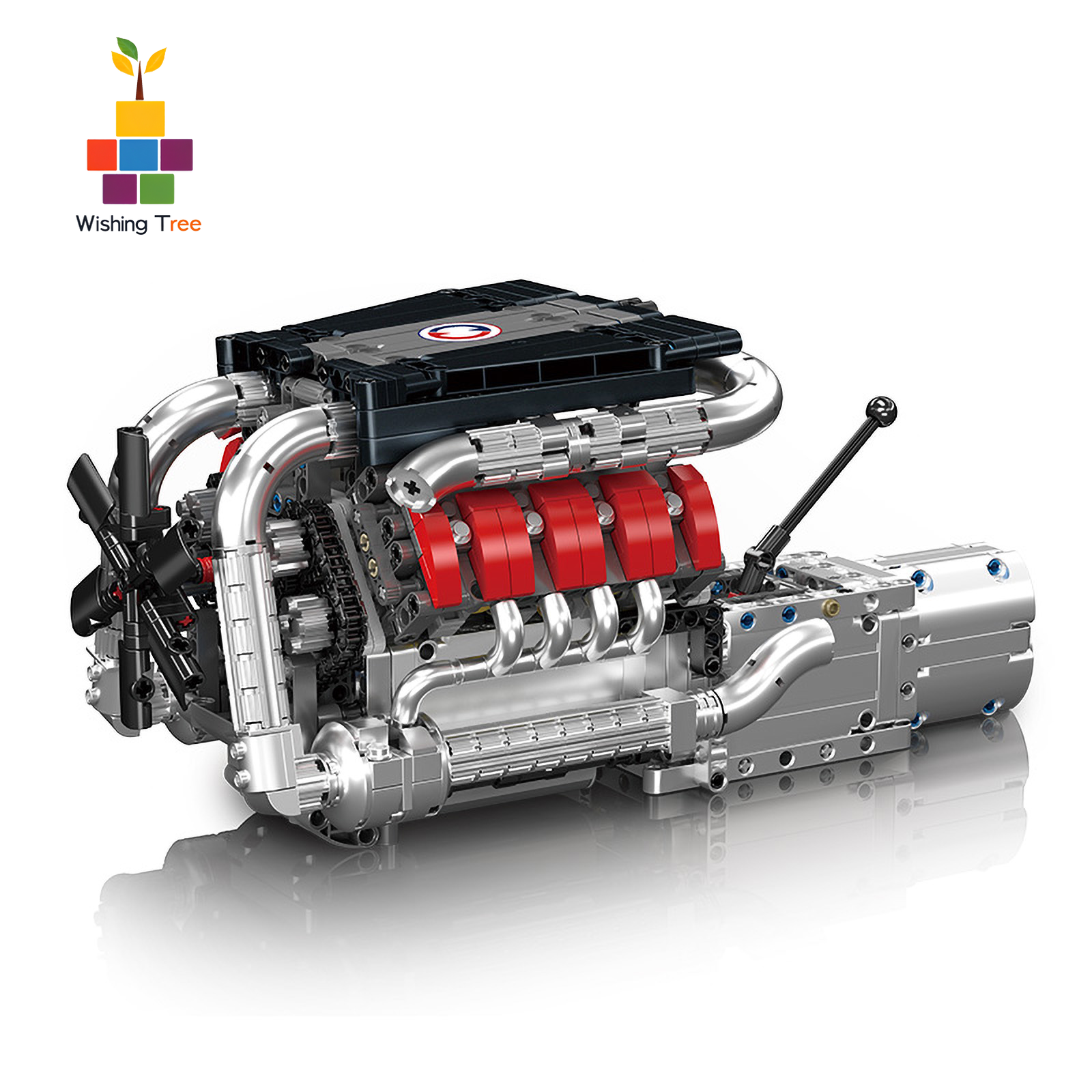 Mould King 10203 MB Merc V8 En - Model Kit V8 Engine のレビューと価格
