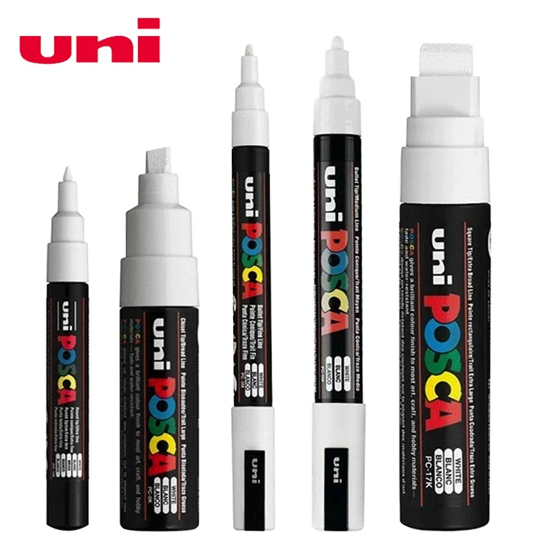 Posca White Marker Brush, Perm - Model Kit Markers のレビューと価格