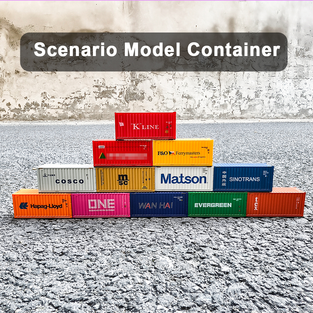 1PCS 20Feet Freight Container  - Model Kit Locomotive のレビューと価格