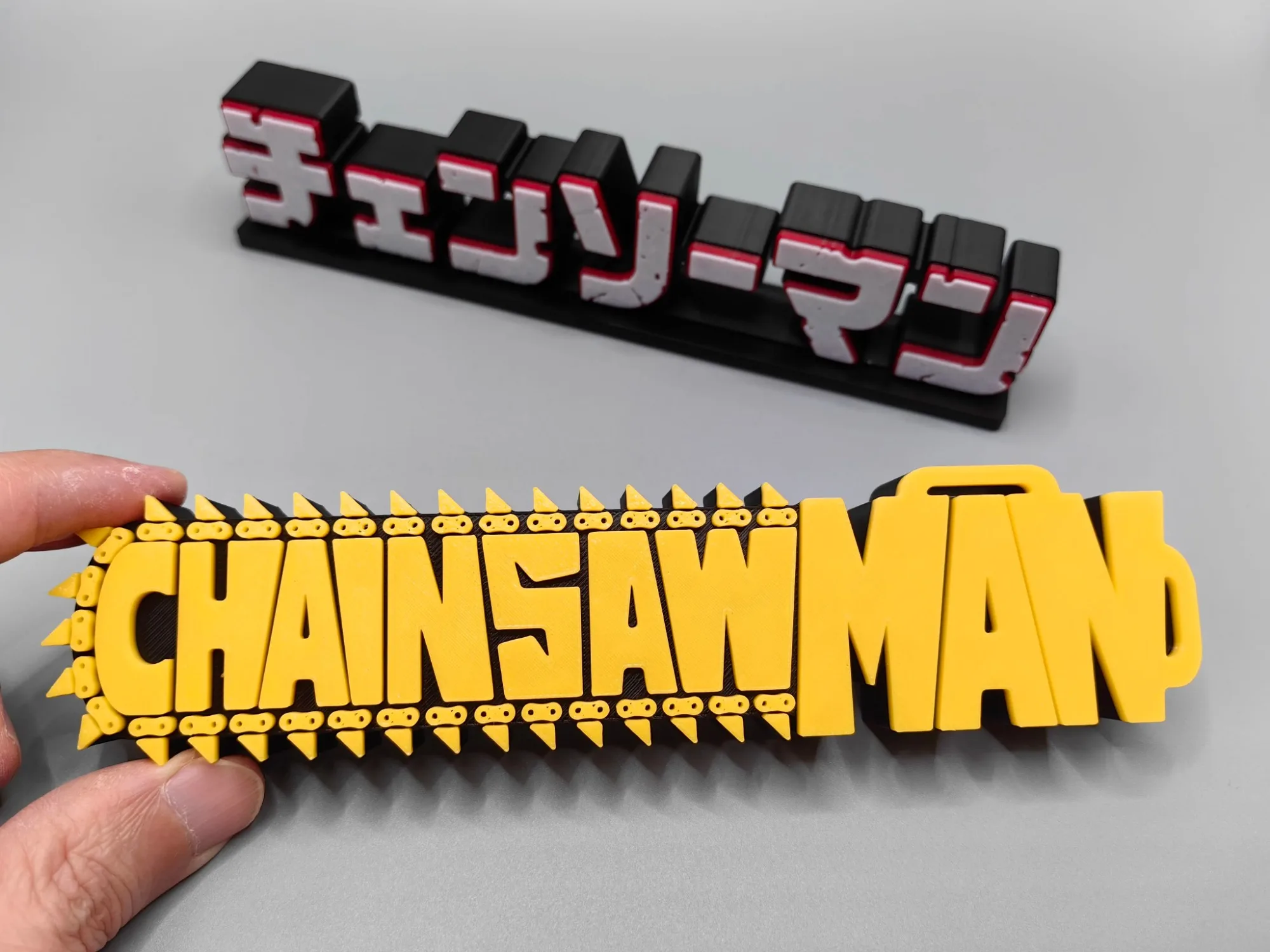 Anime Chainsaw Man 3D Logo Mod - Model Kit Chainsaw Man のレビューと価格