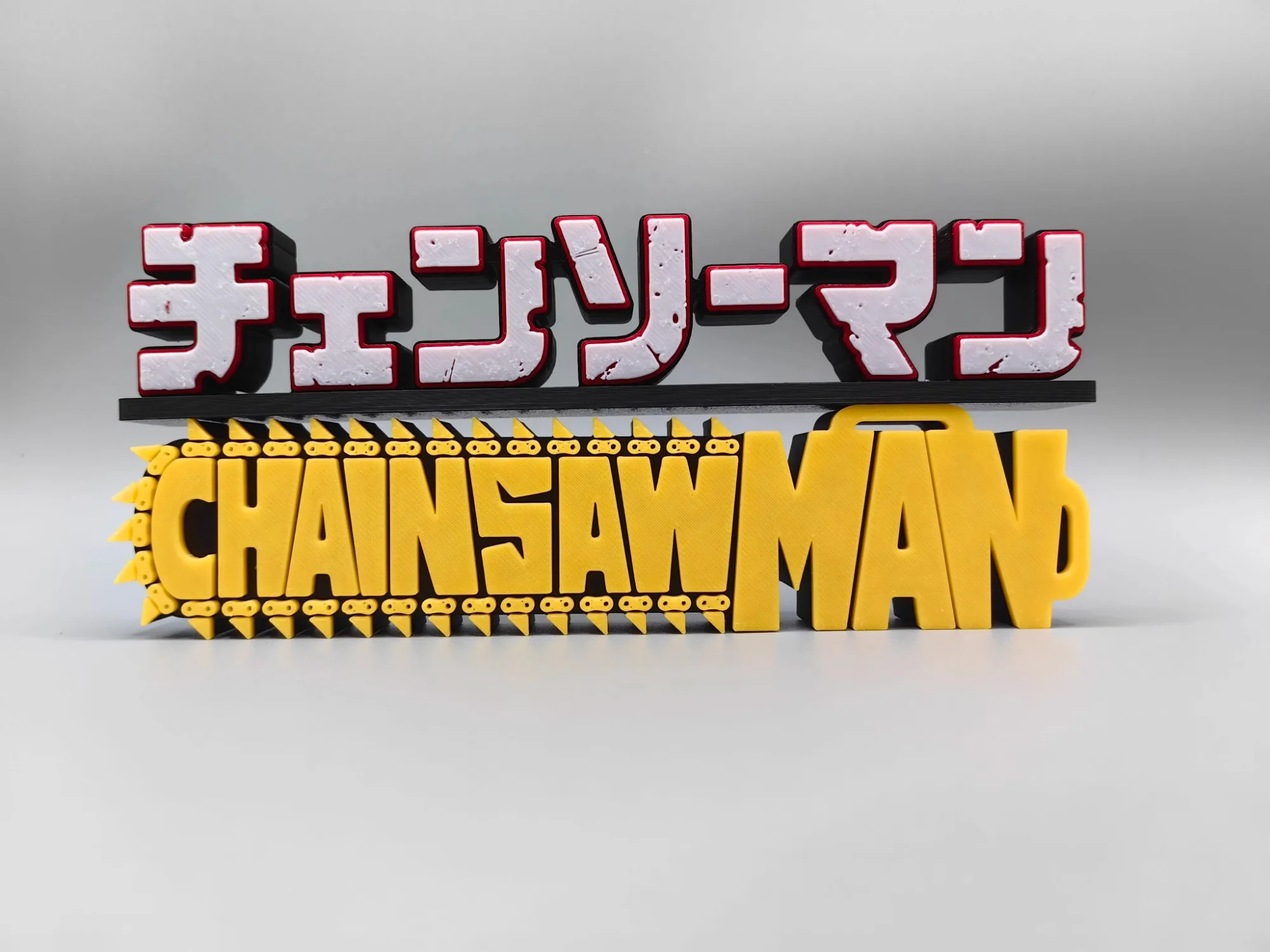 Anime Chainsaw Man 3D Logo Mod - Model Kit Chainsaw Man のレビューと価格