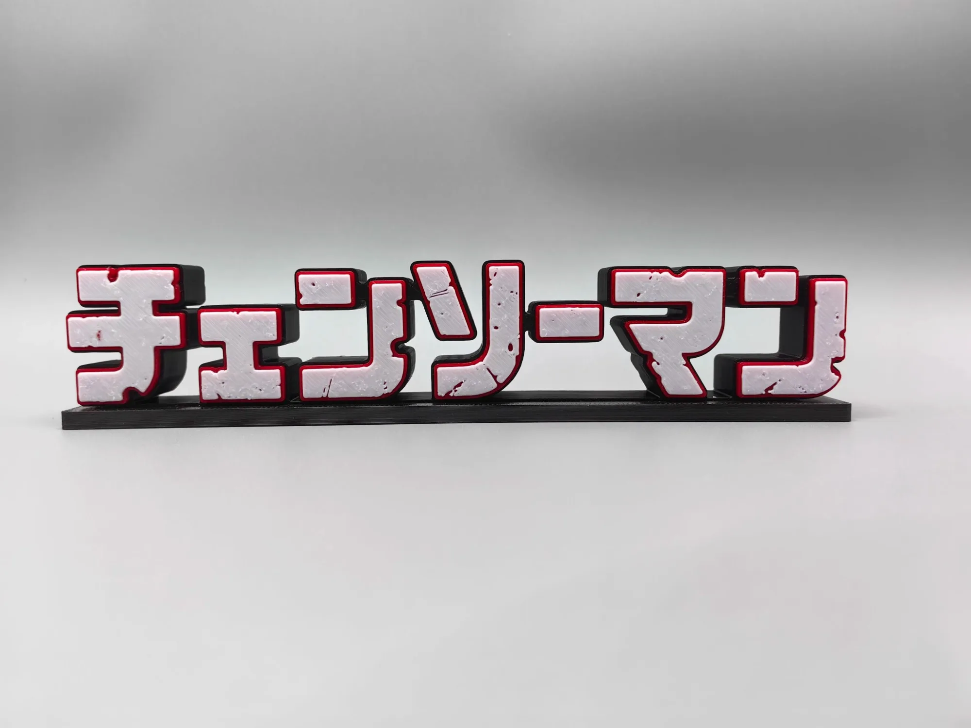 Anime Chainsaw Man 3D Logo Mod - Model Kit Chainsaw Man のレビューと価格