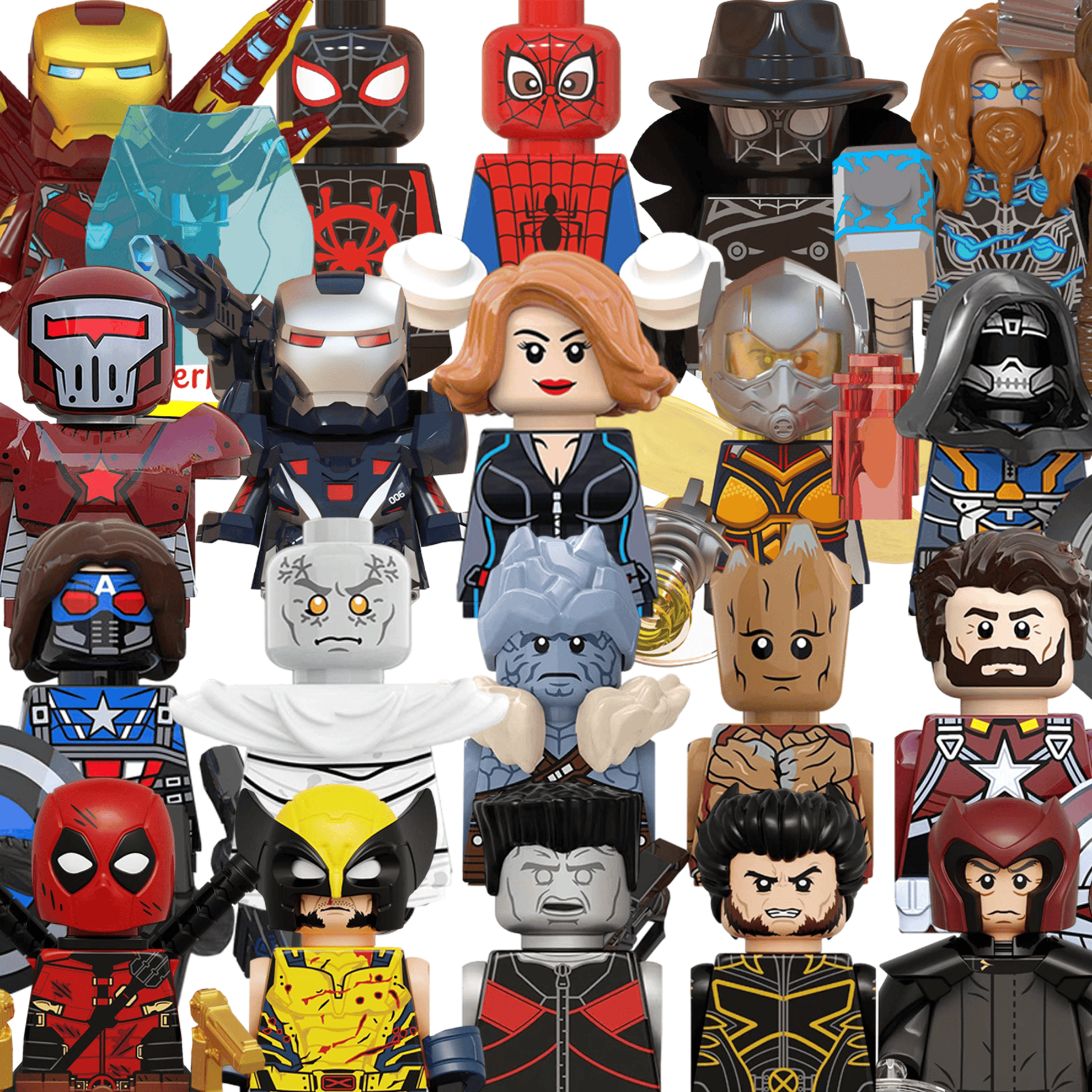 Marvel toy building blocks toy - Model Kit Wolverine のレビューと価格