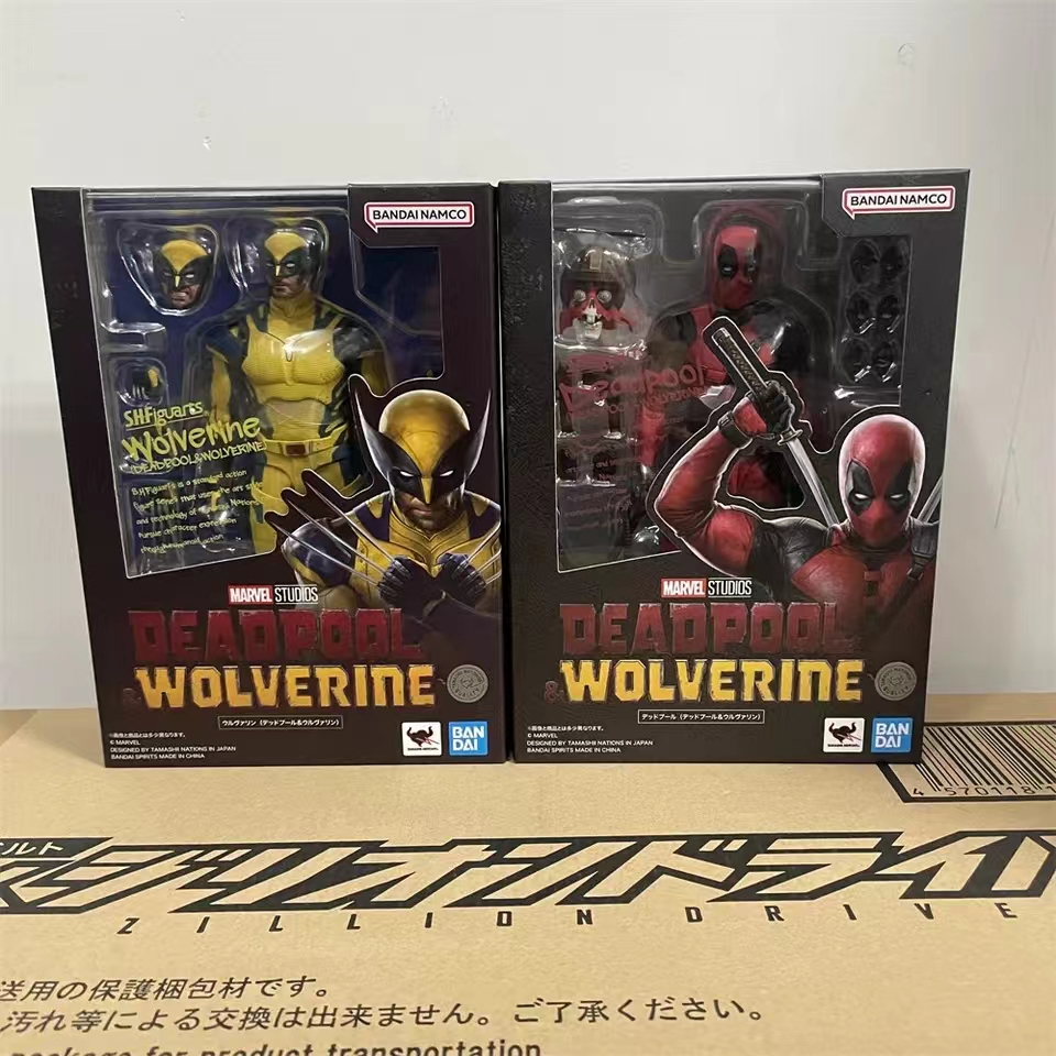 Original box Bandai SHF In sho - Model Kit Wolverine のレビューと価格