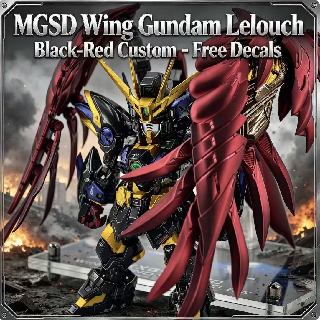 MGSD Wing Lelouch Color Scheme - Gundam Model Mg のレビューと価格