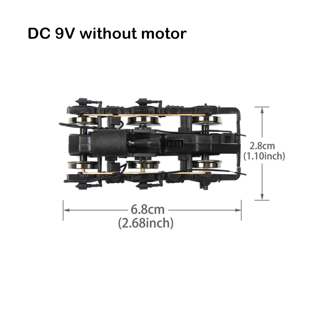 Ho Scale 1:87 Chassis Bogie Mo - Model Kit Locomotive のレビューと価格
