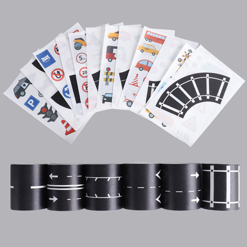 6 rolls/box DIY road and rail  - Masking Tape Thin のレビューと価格