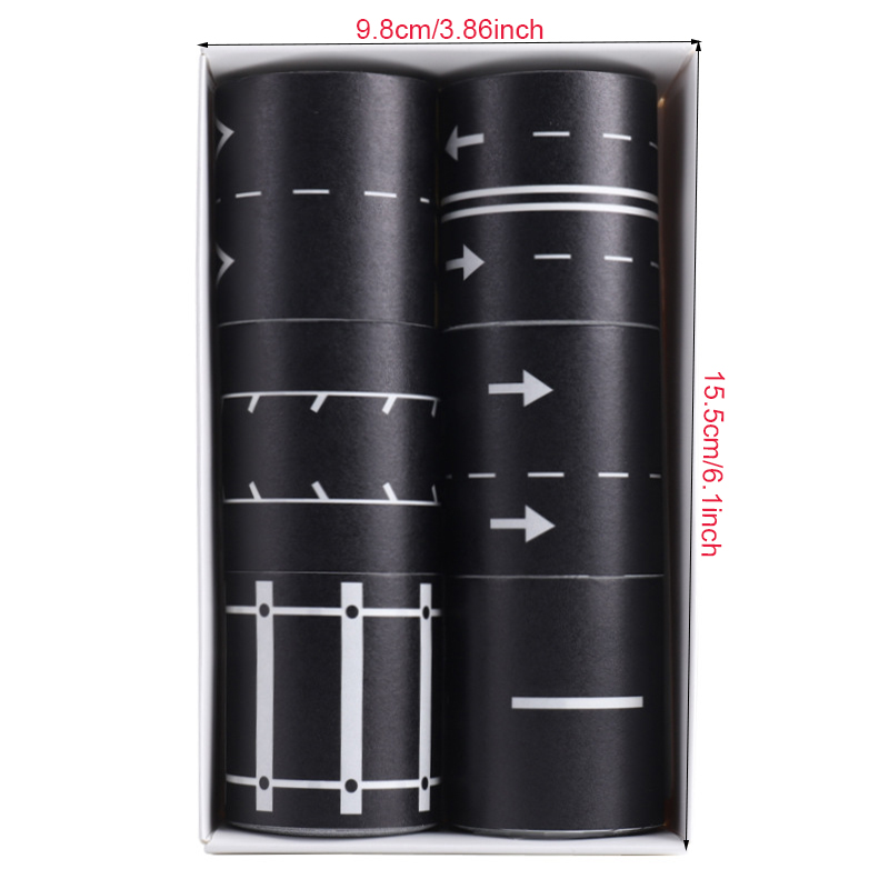 6 rolls/box DIY road and rail  - Masking Tape Thin のレビューと価格