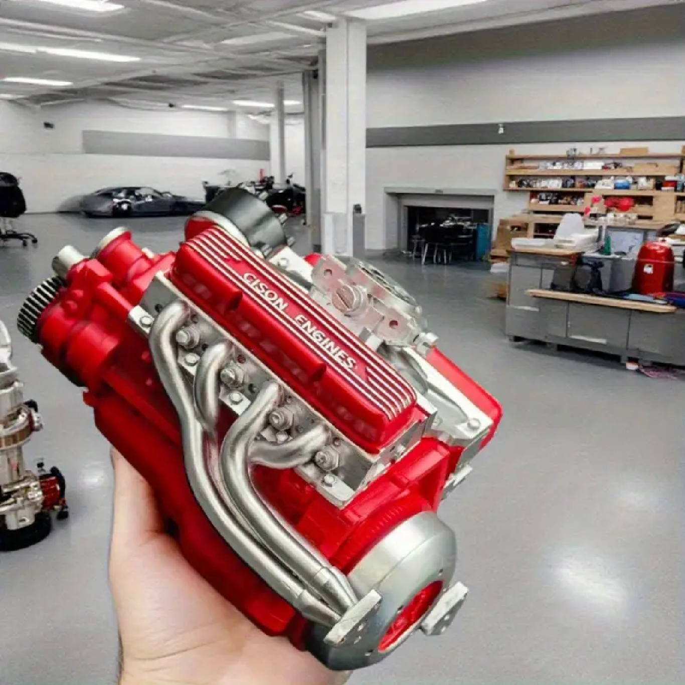 V8 Engine Kit Gas - Gasoline O - Model Kit V8 Engine のレビューと価格