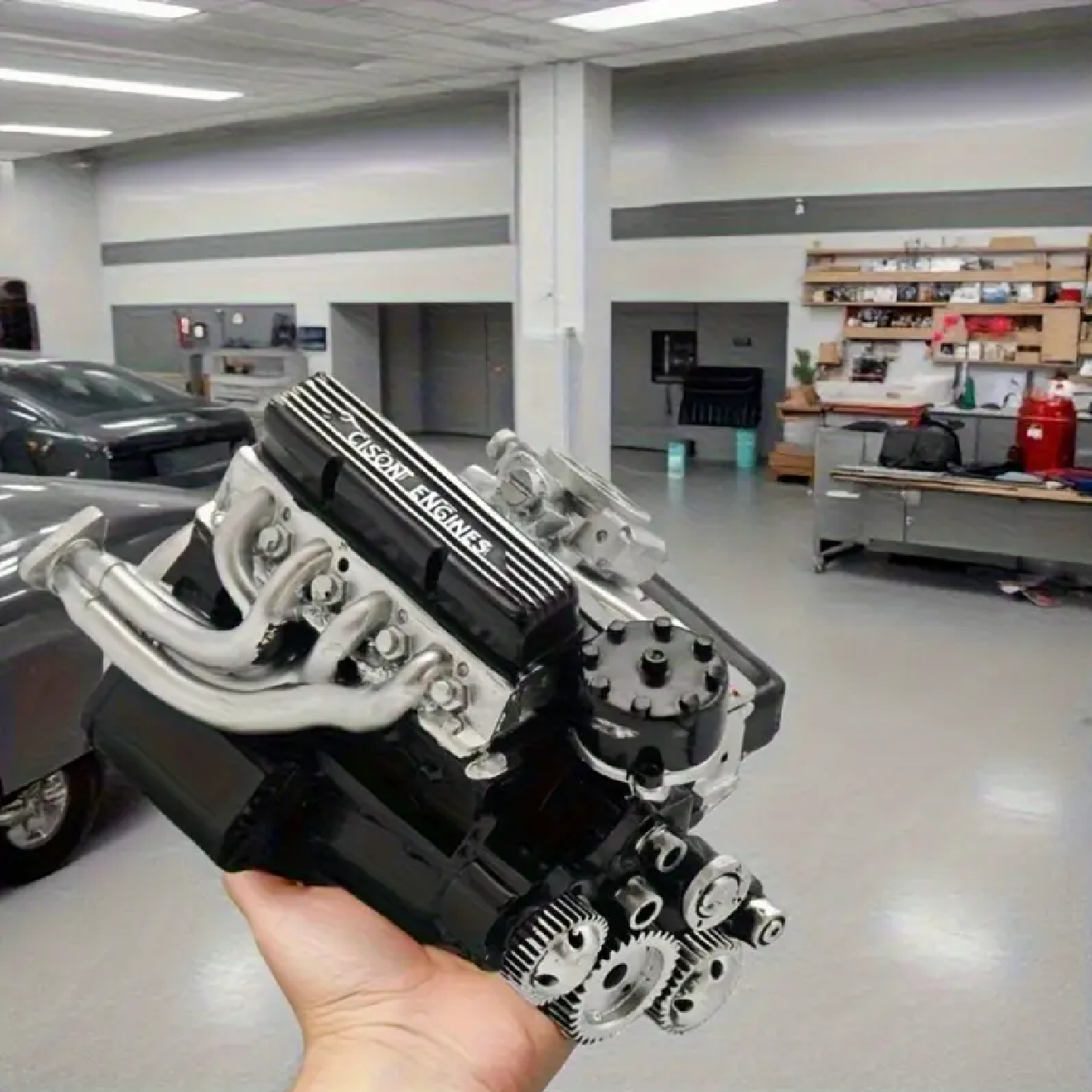 V8 Engine Kit Gas - Gasoline O - Model Kit V8 Engine のレビューと価格
