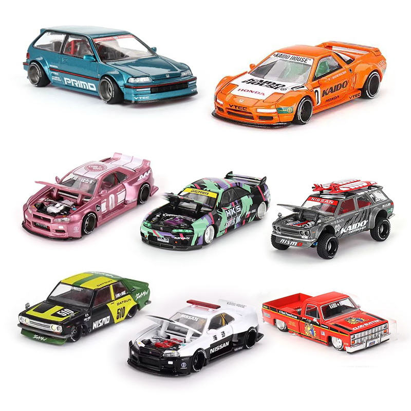 Kaido House + MINIGT 1:64 Hond - Model Kit Ae86 のレビューと価格