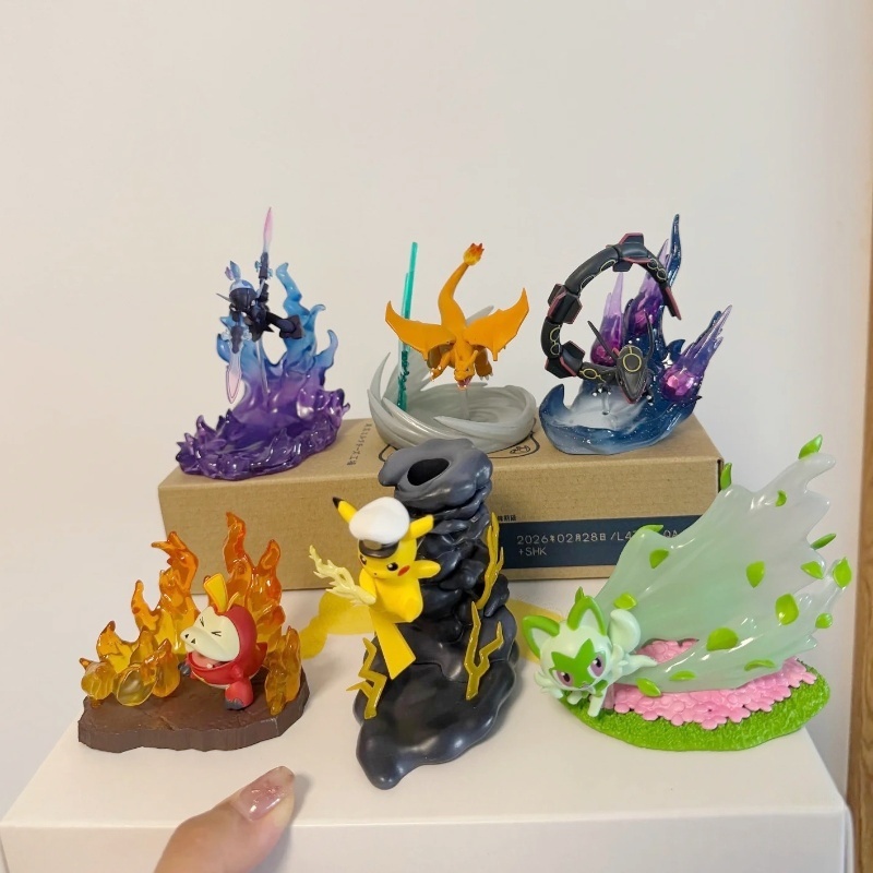 Original Pokemon Figure Cerule - Model Kit Rayquaza のレビューと価格