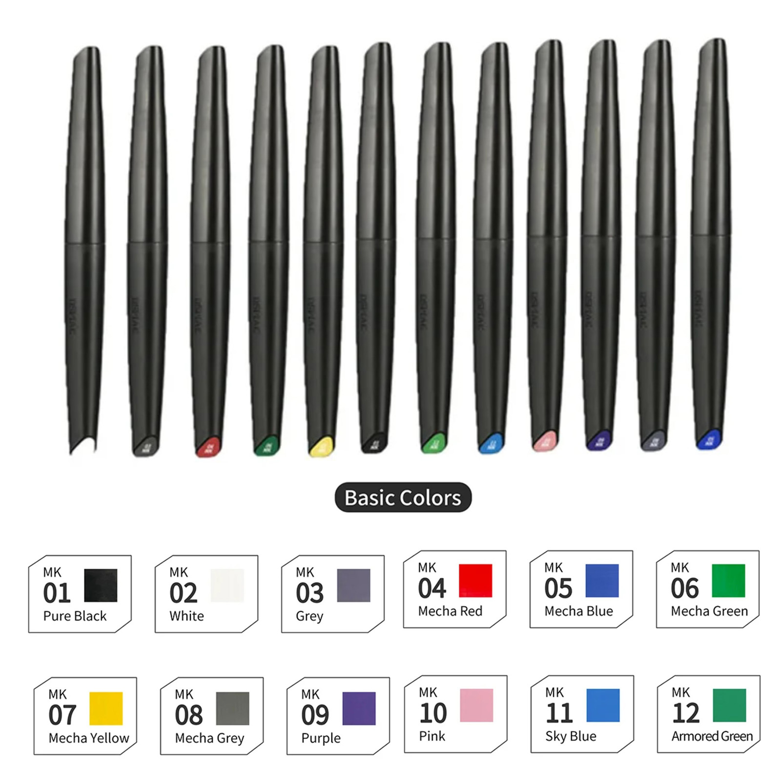 DSPIAE Soft Tip Water-based Ma - Model Kit Paint Set のレビューと価格