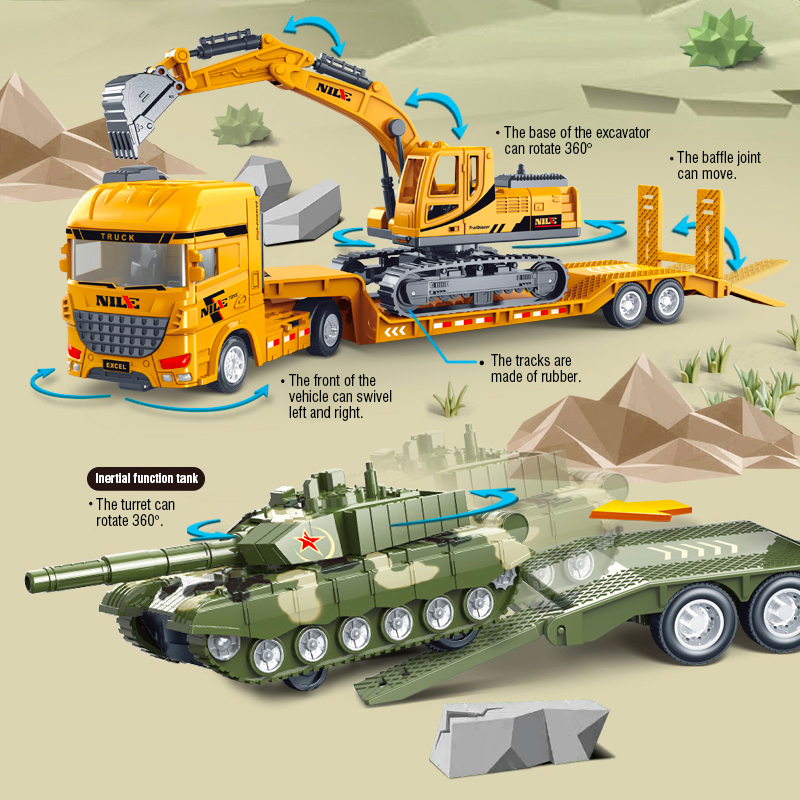 Semi-carrier container Truck D - Model Kit F1 のレビューと価格