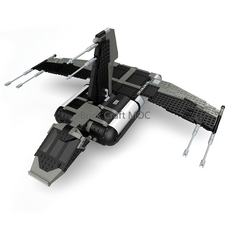 MOC Sci-Fi Infernum-Style Figh - Model Kit X Wing のレビューと価格