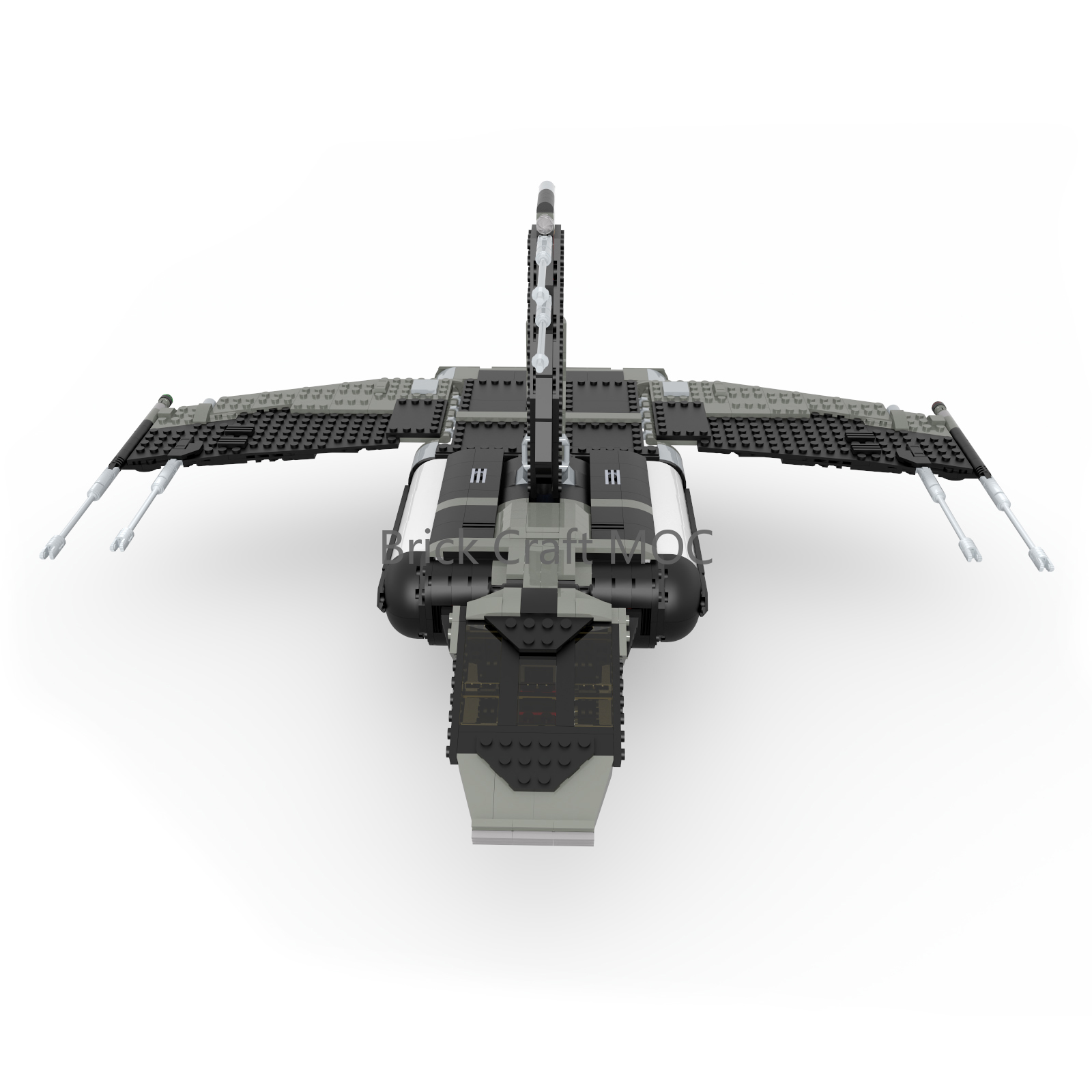 MOC Sci-Fi Infernum-Style Figh - Model Kit X Wing のレビューと価格