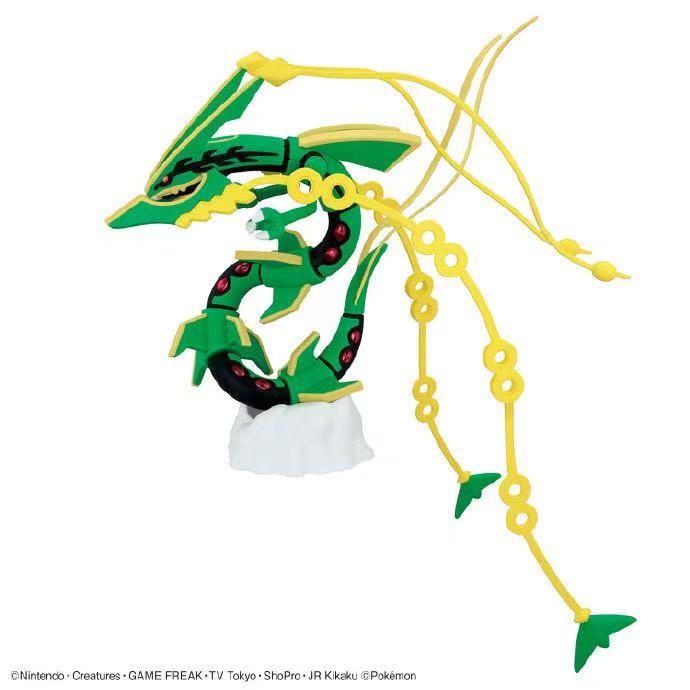 In Stock Genuine Bandai Pokemo - Model Kit Rayquaza のレビューと価格