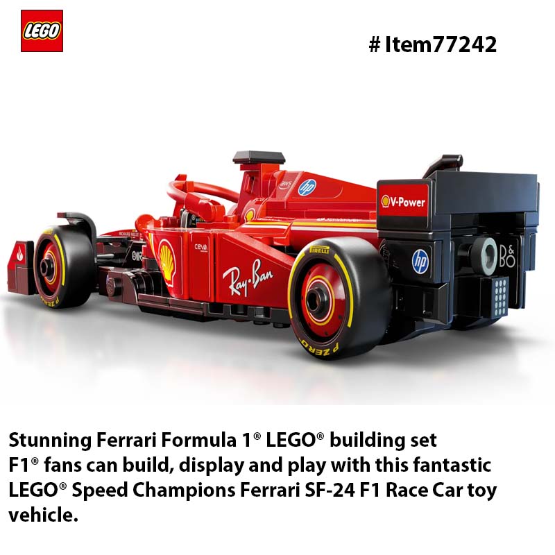 LEGO 77242 Speed Champions Fer - Model Kit F1 のレビューと価格