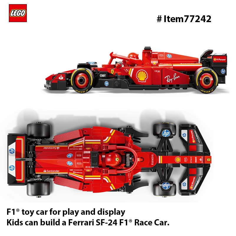 LEGO 77242 Speed Champions Fer - Model Kit F1 のレビューと価格