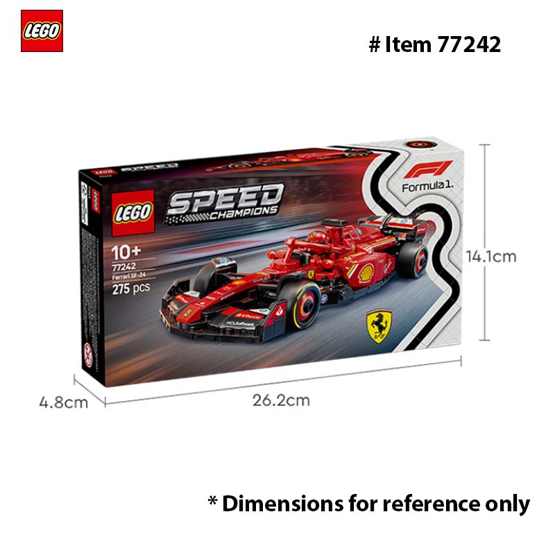 LEGO 77242 Speed Champions Fer - Model Kit F1 のレビューと価格