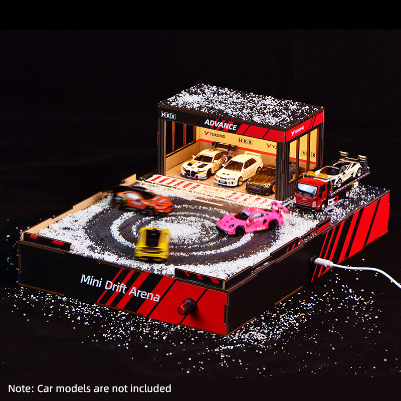 1:64 Scale DIY Drift Track Dio - Model Kit Cars のレビューと価格