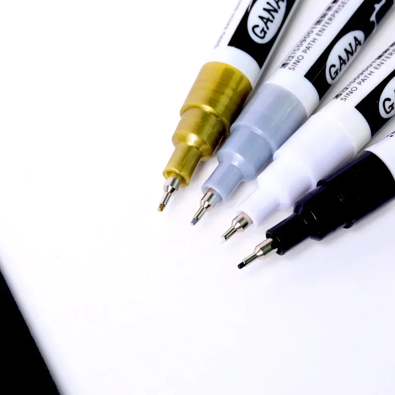 4Pcs/set Oil Based White Black - Model Kit Markers のレビューと価格
