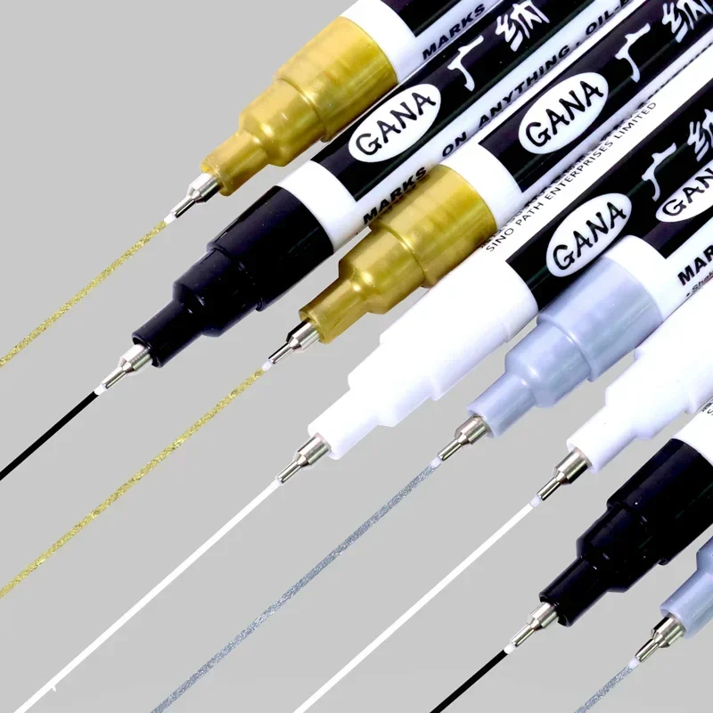 4Pcs/set Oil Based White Black - Model Kit Markers のレビューと価格