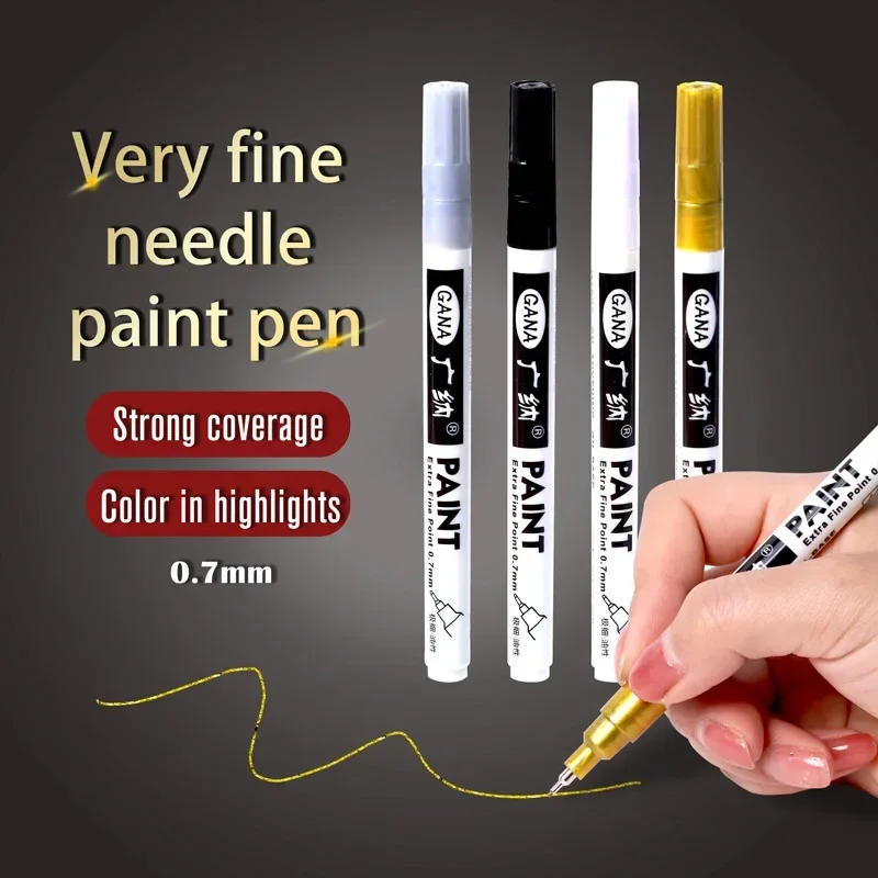 4Pcs/set Oil Based White Black - Model Kit Markers のレビューと価格