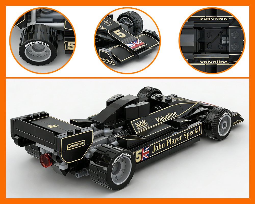 NEW Classic MOC Supercar Build - Model Kit F1 のレビューと価格