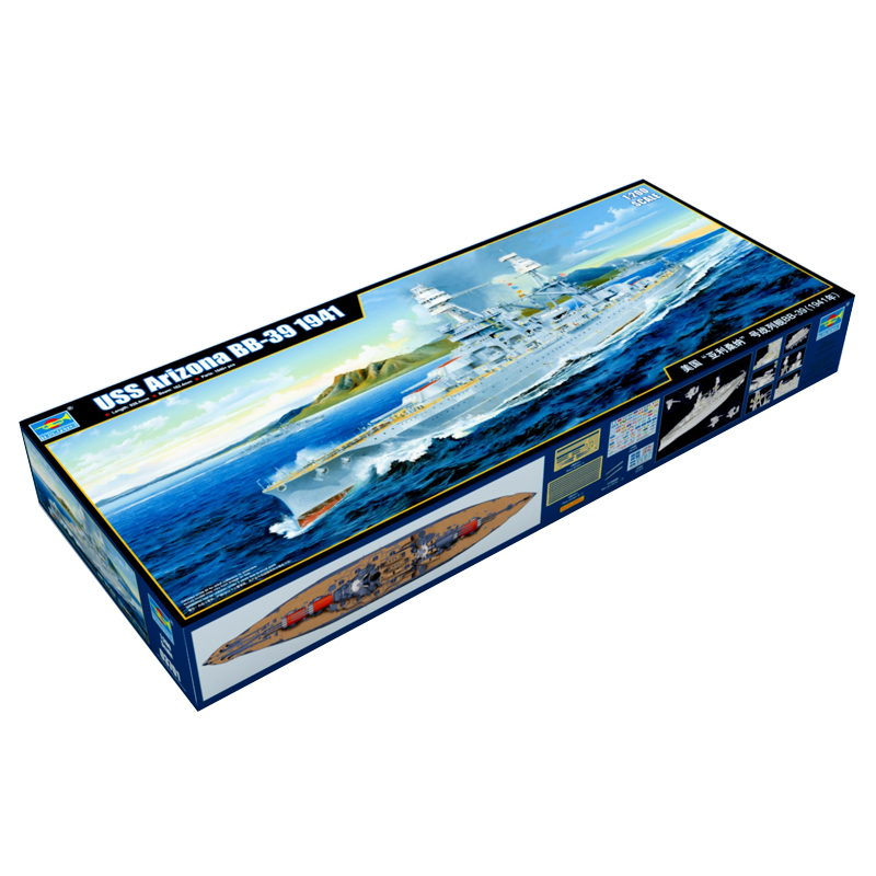 Trumpeter 03701 1/200 Scale US - Model Kit Uss Arizona のレビューと価格