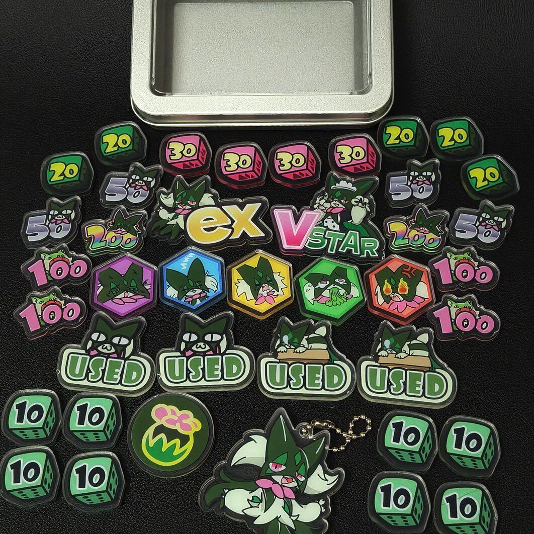 Custom Meowscarada Pokemon Tok - Model Kit Markers のレビューと価格