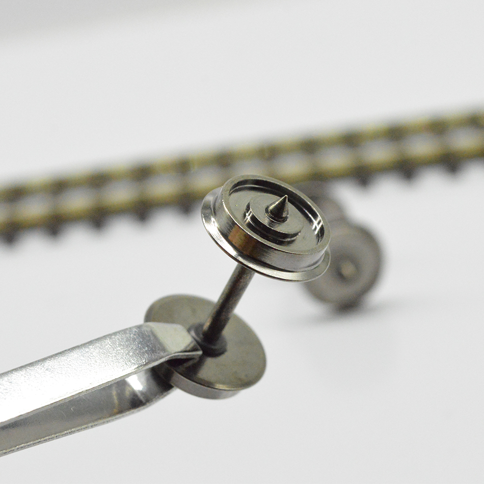 HO 1:87 Metal wheels for Model - Model Kit Locomotive のレビューと価格