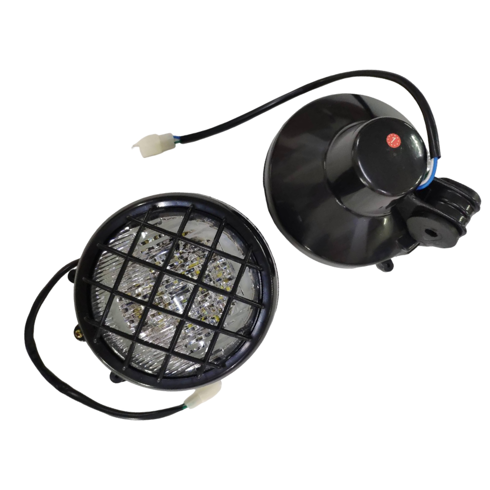 2pcs LED Motorcycle Headlights - Model Kit Wolverine のレビューと価格