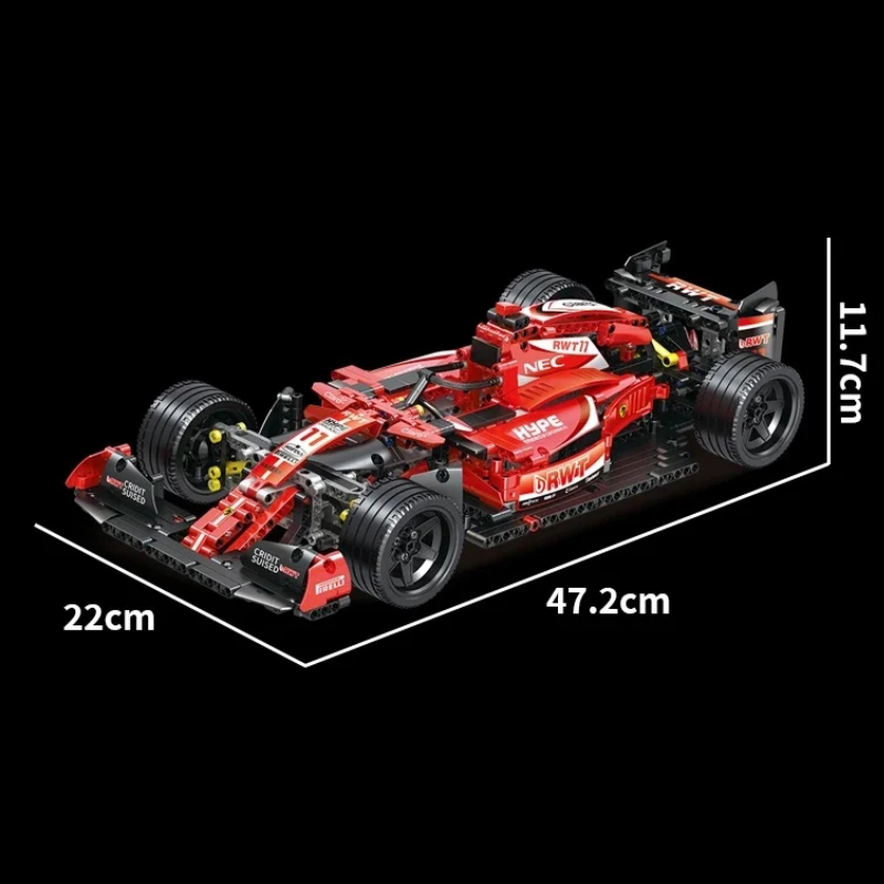 1280Pcs High-Tech Formula Cars - Model Kit F1 のレビューと価格